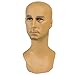 Produktbild Herren Perückenkopf Dekokopf Mann Männlicher Hutständer Deko Kopf für Perücken Perückenhalter Modellkopf Perückenständer Schaufensterkopf Karneval Kostüm Zubehör