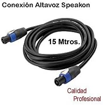 Speakon to Speakon Cable 15 Metres, SPEAKON15M RF:19