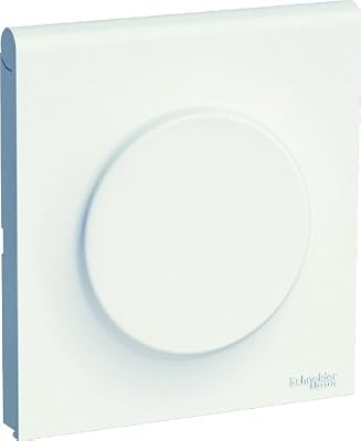 SCHNEIDER ELECTRIC Plaque couvercle prise 1 poste Odace Styl Pratic
