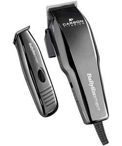 Mains Powered BaByliss for Men 7446BGU Carbon Titanium Hair Clipper