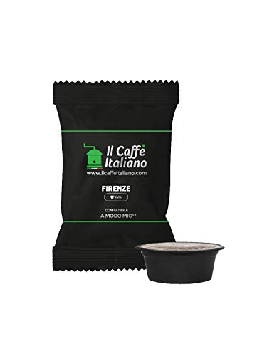 FRHOME - Lavazza a Modo Mio 100 Càpsulas compatibles - Il Caffè Italiano - Mezcla Firenze Intensidad 8