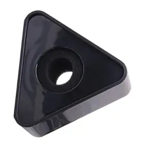 WON Branded ABS Injection Molding Triangular Microphone Station Logo -Black