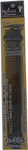 y.s. Park Carbon pettine 335 NERO
