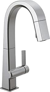 Delta Faucet Pivotal Single Handle Bar Prep Kitchen Sink Faucet