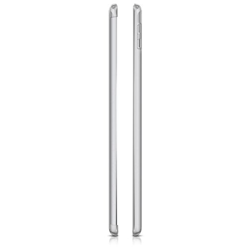 kwmobile Hülle für Apple iPad 9.7 (2017) – Smartcover Kompatibles Backcover Case Tablet Schutzhülle TPU Silikon – Tabletcase Cover Transparent - 9