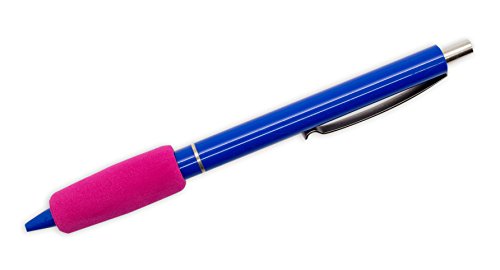 Schreibhilfen | Griffverdickung | Ergonomische Stiftehalter | 12 Stück in verschiedenen Farben | Soft Standard | 12er | - 3
