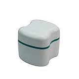 Pinzhi® 1pc Denture Bath Case Container Dental False Teeth Storage Box Rinsing Basket