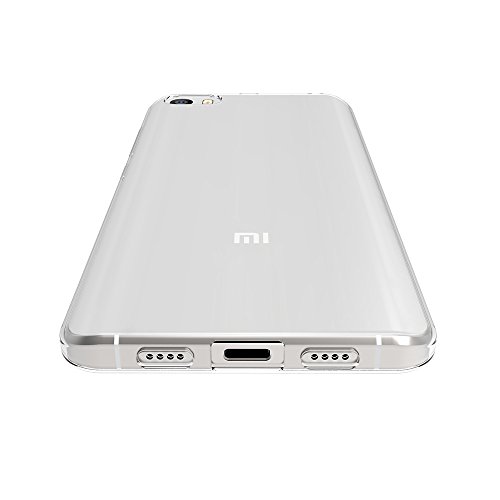 Funda Xiaomi Mi5  AICEK Xiaomi Mi5 Funda Transparente Gel Silicona Xiaomi Mi5 Premium Carcasa para Xiaomi Mi5