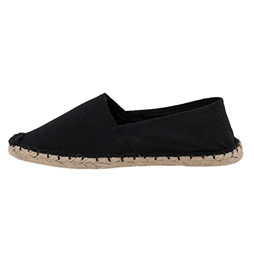 Japanwelt Espadrilles Canvas Schwarz - 3