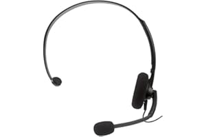 MAZO Gaming Chat Headset Headphones + Mic for XBOX ONE - 3.5mm Audio Jack AUX - Compatible with XBOX ONE Original, ONE S, ONE X, Series X & Series S - PS4 PS5 Playstaion Controllers - PC