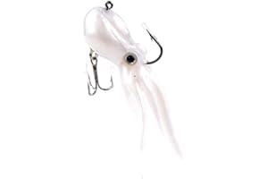 East Rain Bionic Octopus appâts Souples leurre megabass pour la pêche Lingcod Jig Rockfis Jig Peche mer (PVC,24cm/280g, 20cm/180cm,/9cm/23g Mulit-Colors Option)