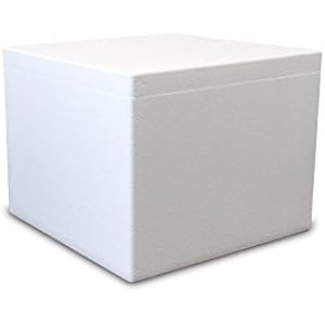 Styroporbox / Thermobox - 60,0 Liter - 57 x 45 x 41 cm / Wandstärke 4 cm - Styrobox