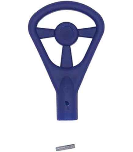 Portachiavi Discorama Per Bloccasterzo Antifurto: Silicone Con Moschettone E Gancio, 38 Cm, Facile Sgancio (A2)