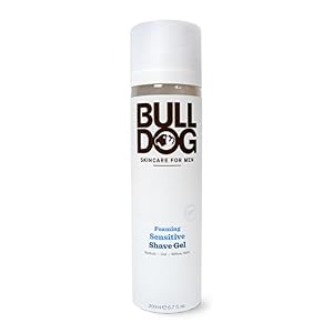 Bulldog Foaming Sensitive Shave Gel 200 ml, 1-Pack