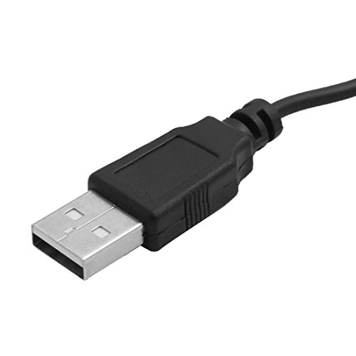 sourcingmap® Schwarz Flexibel Studio USB 2.0 Stand Multimedia Mikrofon für PC Laptop - 4
