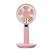Produktbild FBGood Mini Lüfter mit USB-Anzeige, Tragbarer Mobiler Mini Lüfter Handventilator mit Aufladbarem Batterie Persönlicher Handlüfter für Outdoor, Camping, Büro, Zuhause, Reise