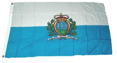 Preisvergleich Produktbild Fahne / Flagge San Marino 60 x 90 cm