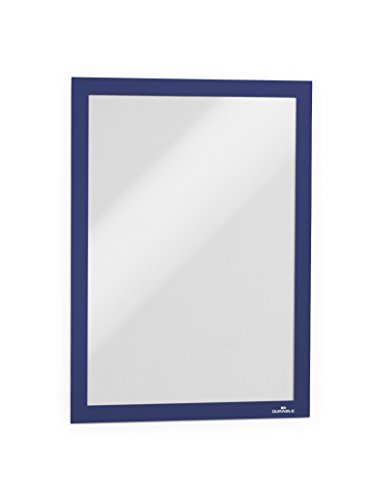 Durable Duraframe A4 - Funda magn  tica con marco  322 x 236 mm  lote de 1 unidad  color azul oscuro