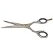 6.5-Inch Professional Hair and Beard Scissors - Razor Edge Hair Cutting Scissors with Adjustable Tension and Finger Inserts, Sharp Blades for Easy Hairstyling and Beard Trimming