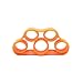 Produktbild Finger Grip Stärkungs - Grip Strength Trainer für Unterarm Übung Handstärkungs Grip Ring Greifer Hand Extensor Handtrainer für Klavier Trainings-orange-11lb