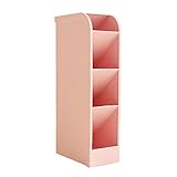 organizador de escritório vertical cristal 864-1 acrimet cx 1 un Organizador dividido: puedes clasificar los pequeños artículos que se ponen en el soporte para bolígrafos con 4 rejillas para encontrarlos más fácilmente.