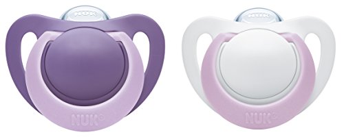 NUK 10175121 Genius Silicone Dummy Pack of 2