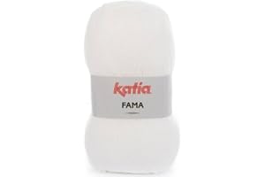 Lanas Katia FAMA Ovillo de Color Blanco