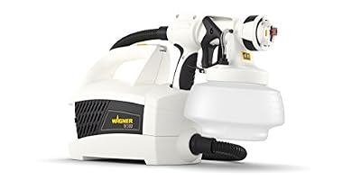 WAGNER Pistolet à peinture W 500 pour les peintures murales à base d'eau et solvants, pour l'intérieur, 15 m²-7 min, réservoir de 1800 ml, 370 W, tuyau 1,8 m