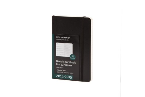 Download 2015 Moleskine Pocket Weekly Notebook 18 Months Soft