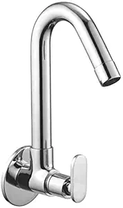 10x ST-989015MM Brass 360 Degree Rotation Sink Tap, Chrome, Chrome Finish