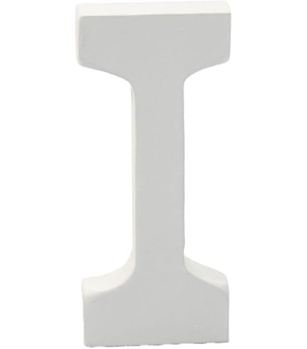Lettere in plexiglass bianco spessore mm.3