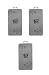3 Packs of Saihan Premium Tempered Glass for Oppo R1001 Joy + Diwali Offer Free Gift : 5V 1.2W Portable Flexible USB LED Light Lamp RS.449.00