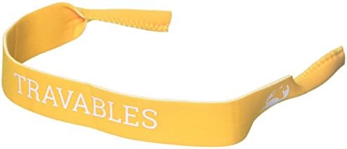 Travables Tr-A02 Eyewear Retainer Floating Neoprene Sunglass And Glasses Holder Straps, Yellow
