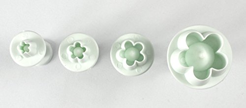 LIHAO Fondant Ausstecher 33 tlg Ausstechformen Auswerfer Stempel Tortendeko Kuchendekorationsset Backen - 4