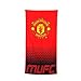 Produktbild Weiches Velours-Strand-/Badetuch, Baumwolle, Handtuch, Motiv: Offizielles Fußball-Team-Logo (verschiedene Vereine zur Auswahl.), Manchester United FC, 140 x 70 cm