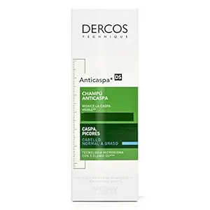 Vichy Dercos Anti-Dandruff Advanced Action Shampoo for Normal to Oily Hair, 200ml