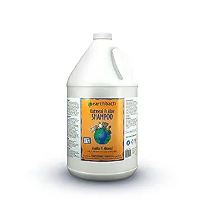 Earthbath Oatmeal and Aloe Concentrated Shampoo Vanilla & Almond, 1-Gallon