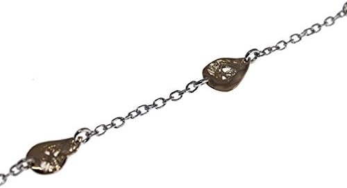 Sterling Silver Bracelet with Oval entrepiezas labradas in Pink