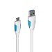 Produktbild Typ C 3.0 Kabel USB C Kabel von FQIAO 5 Gbps High-Speed Syncing Transfer und Charge Durable Flexible PVC-Abdeckung verstärken Design für Samsung Galaxy S8 Samsung Galaxy S8 Plus Apple neue Macbook, ChromeBook Pixel, Nexus 5X / 6P, Lumia950 / 950XL und andere USB C Geräte-1.5m weiß