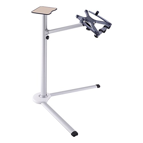 Laptop/Notebook-Bodenständer Halterung Ständer Halter Klammer Schwanenhals für drehbar schwenkbar flexibel - 3
