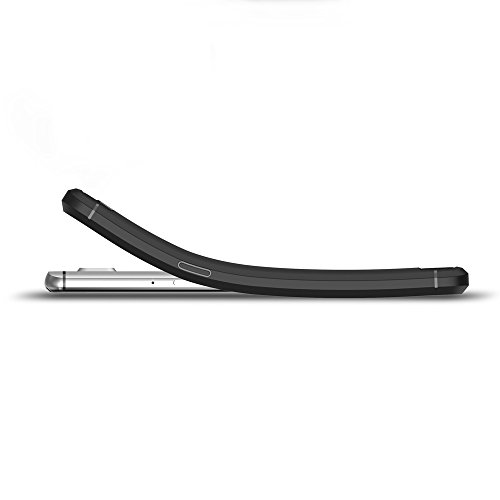Oneplus 3/ Oneplus 3T Hülle Case, Elekin Soft-Flex Capsule Premium Schwarz TPU Handyhülle Schutzhülle Schmaler Telefonschutz für das Oneplus 3/Oneplus 3T – Schwarz - 3