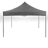 pavillon zelt landi Montage mit Steckverbindungen, Aufbau erfolgt ohne Schrauben, platzsparend zusammenfaltbar