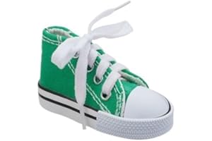 NIBLIDO Bicycle Kickstand,Personalized moto foot support small shoe motorbike side stand Kickstand Extension Pad 1pc Motorcycle Stand Cute Mini Canvas Shoes Side Stand Motorbike Accessories (Green)