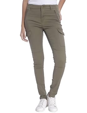 VERO MODA Damen Hose Vmseven Nw Cargo Zip Pants Ga