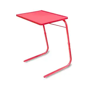 arovemic - Plastic Ultra Magic Laptop Table, Adjustable Height Kids Study Mate, Multiple Usage Table for Home at Any Place (Pink)