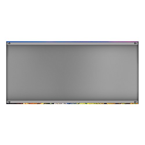 Apalis 108728 Magnettafel Bangkok Skyline Memoboard Design Quer Metall Magnet Pinnwand Motiv Wand Stahl Küche Büro, 37 x 78 cm - 4