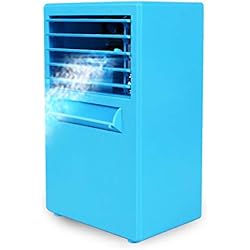 Refroidisseur D'air, Mini-climatiseur, Silencieux, 3 Vitesses, Humidificateur D'air Pour Le Bureau à Domicile