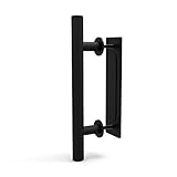 [Fácil De Instalar]: 1 unids juego de manijas de puerta, tornillos incluidos.