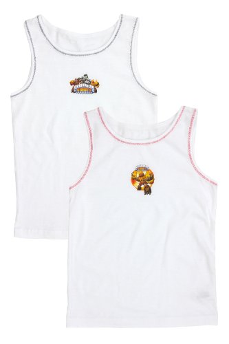 Pack of 2 Skylander Giants Cotton Vests - 5-6 Years