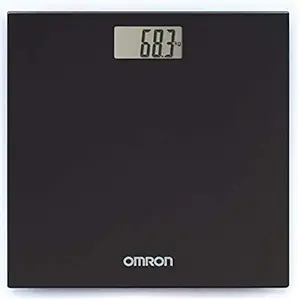 Omron HN 289 (Black) Automatic Personal Digital Weight Machine With Large LCD Display and 4 Sensor Technology For Accurate Weight Measurement